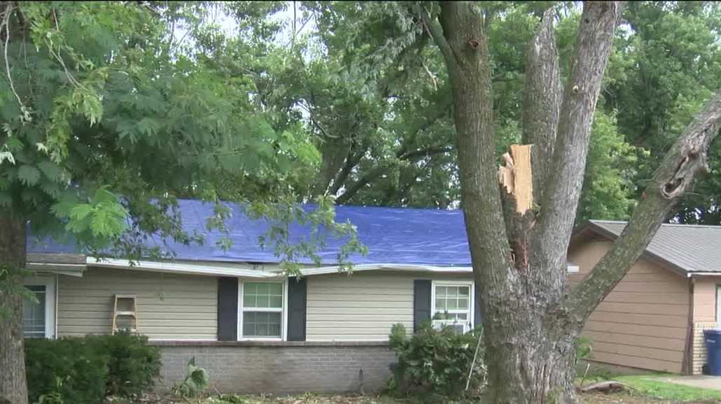 Stormy weather leaves behind damage in Siloam Springs