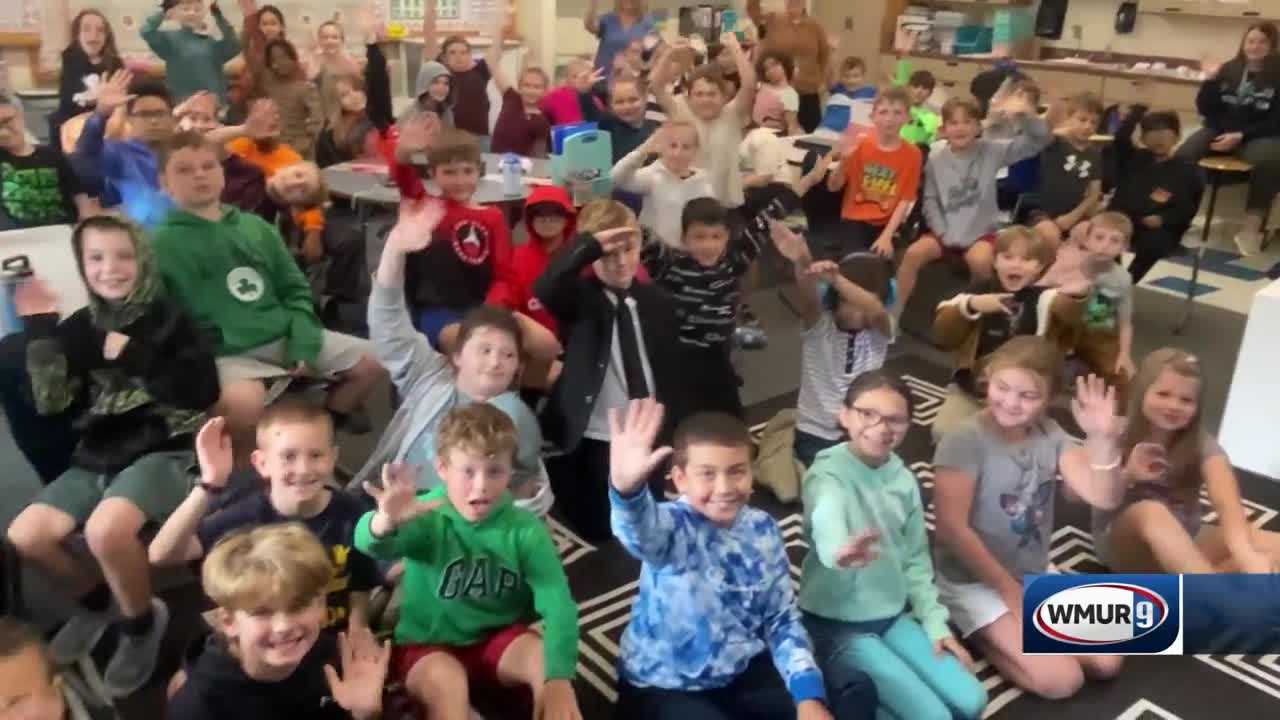 WMUR's Kevin Skarupa Visits Beaver Meadow School In Concord