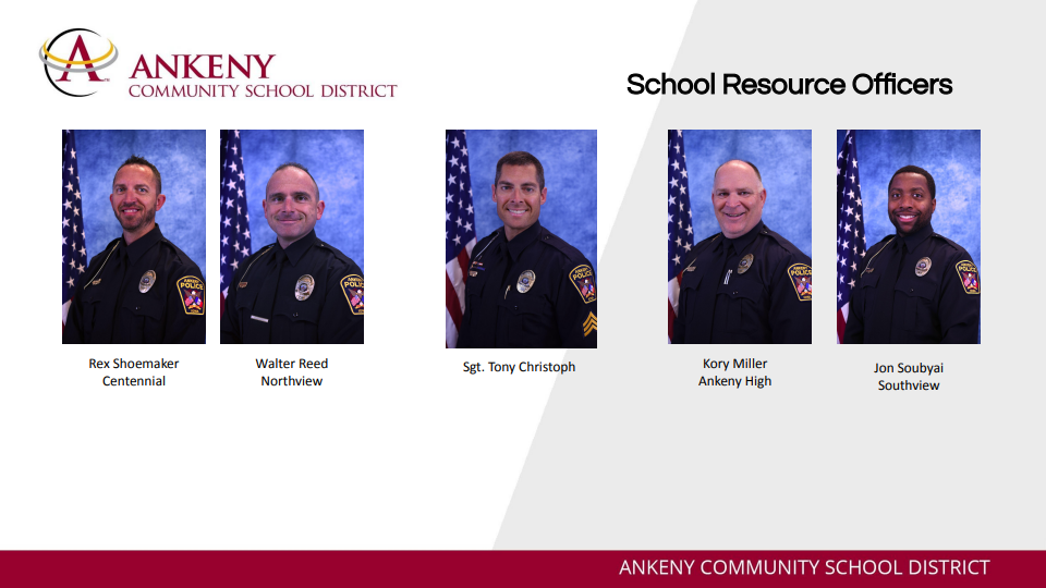 Ankeny schools add sergeant to oversee resource officer program