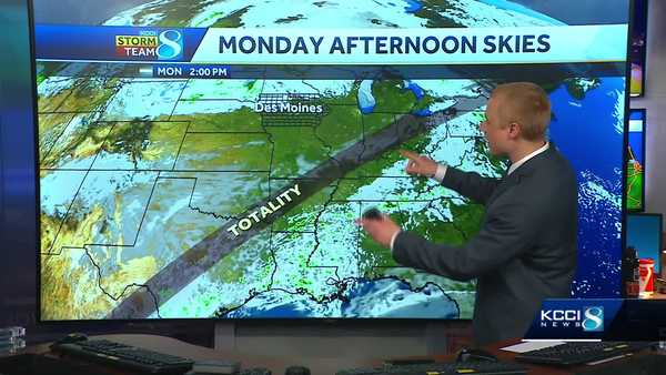 forecast for april 8 solar eclipse