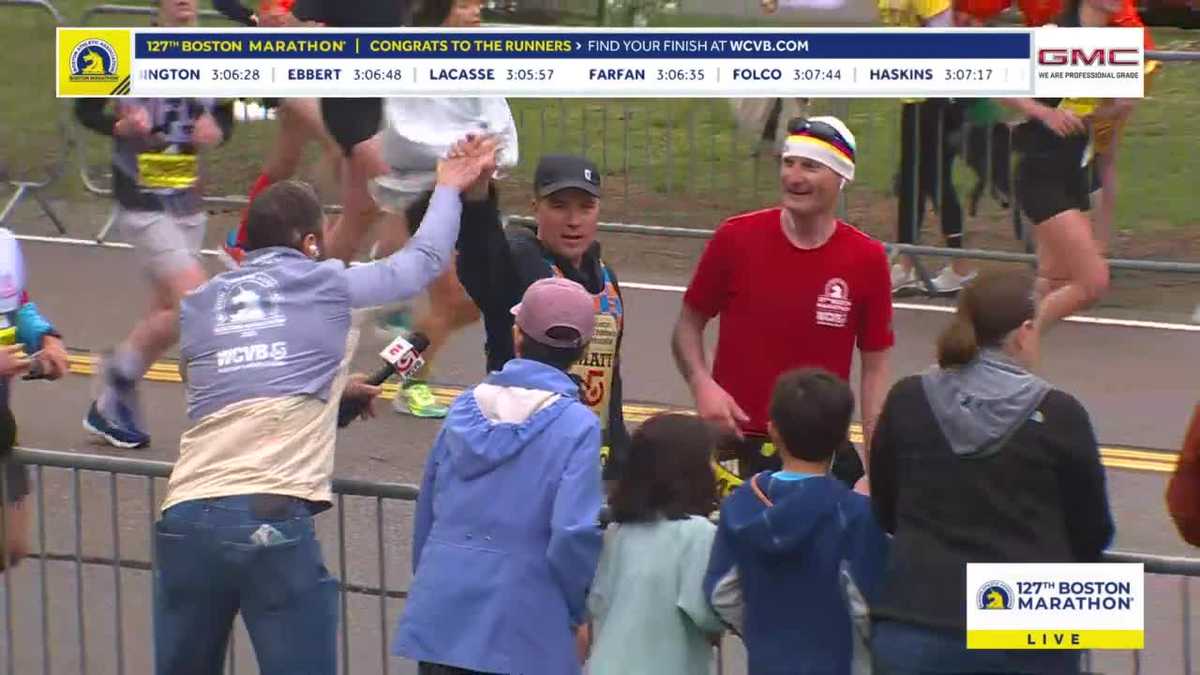 WCVB employees tackle the 127th Boston Marathon - WCVB