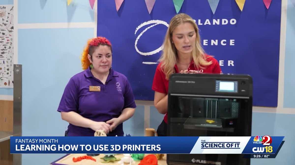 Using imagination to 3D print with the Orlando Science Center