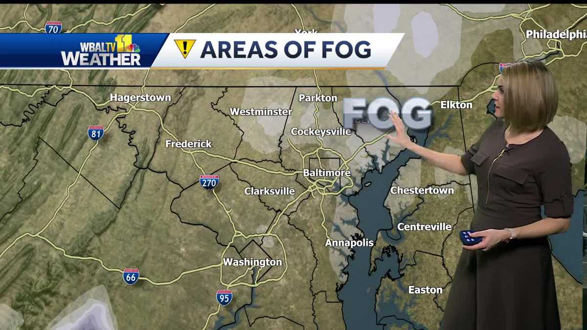 Early morning fog and warmer temps for Thursday
