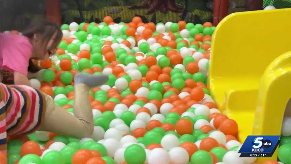 Oklahoma families eager to leave home for indoor activities after being confined for days