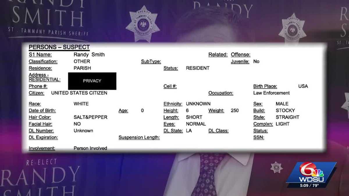Randy Smith incident report allegations on northshore