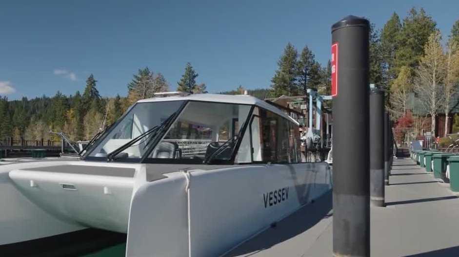 FlyTahoe plans electric hydrofoil ferries on Lake Tahoe - KCRA