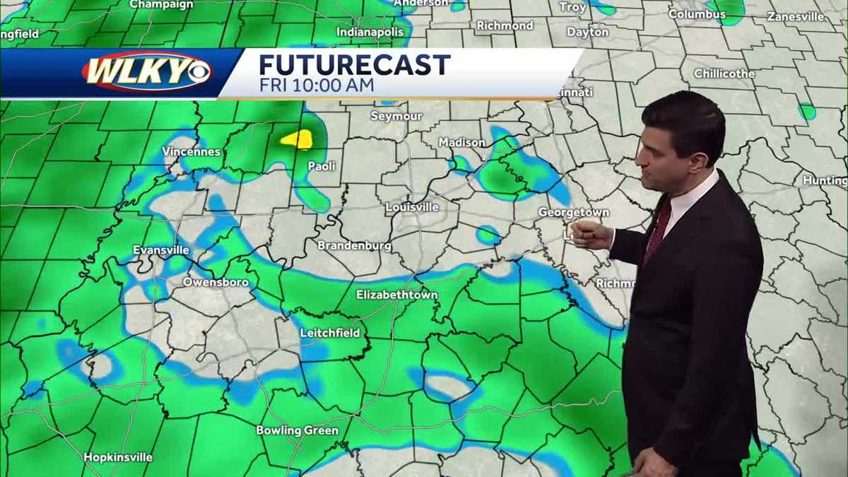 Showers likely Friday