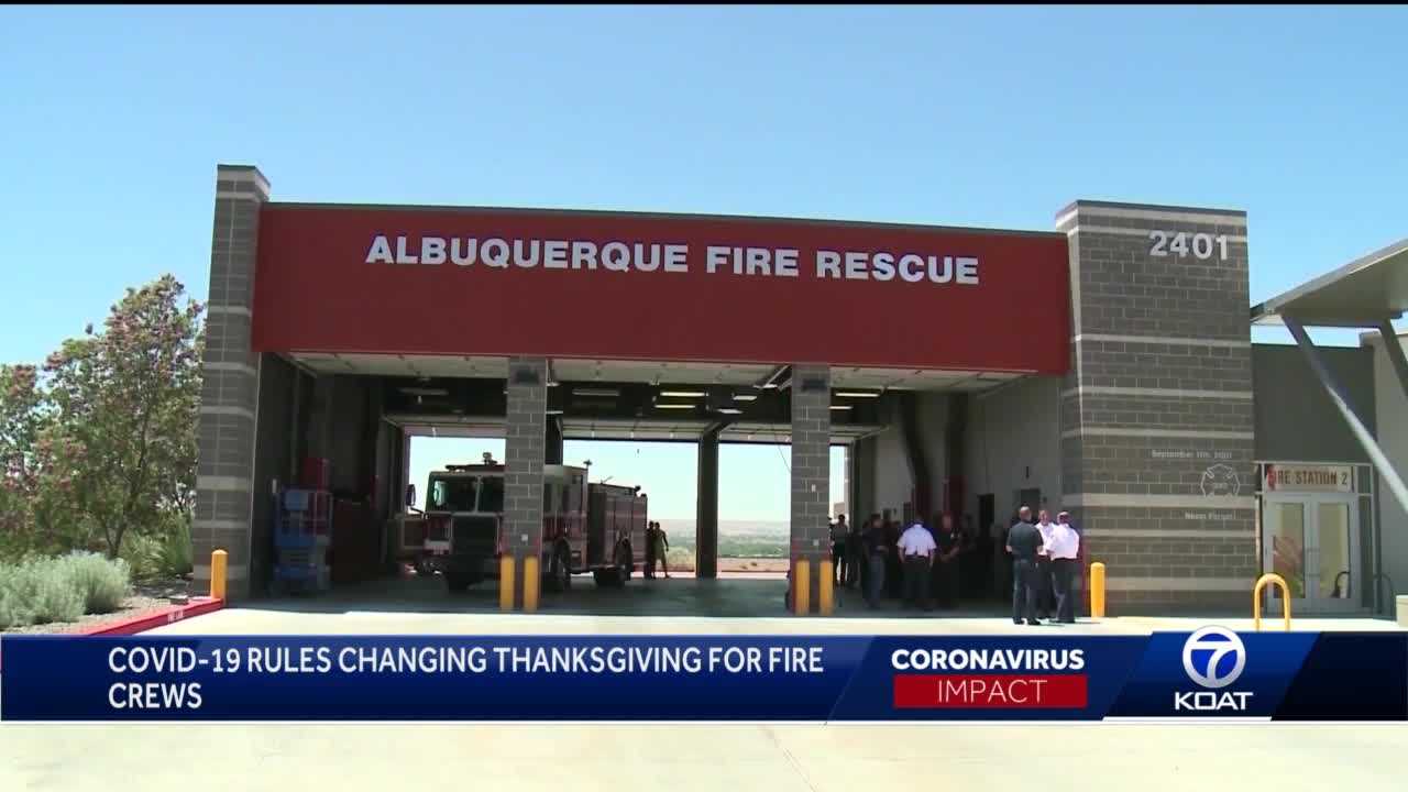 Albuquerque Fire Rescue Celebrates Thanksgiving Differently This Year