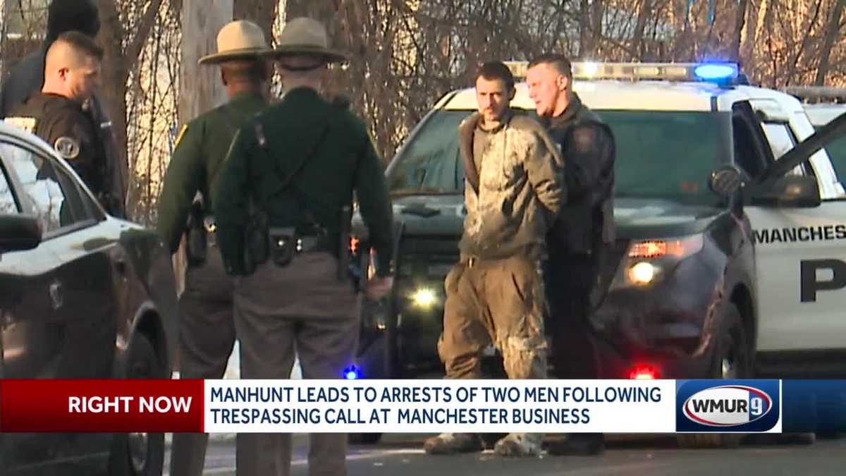 2 men arrested after trespassing call at auto auction business