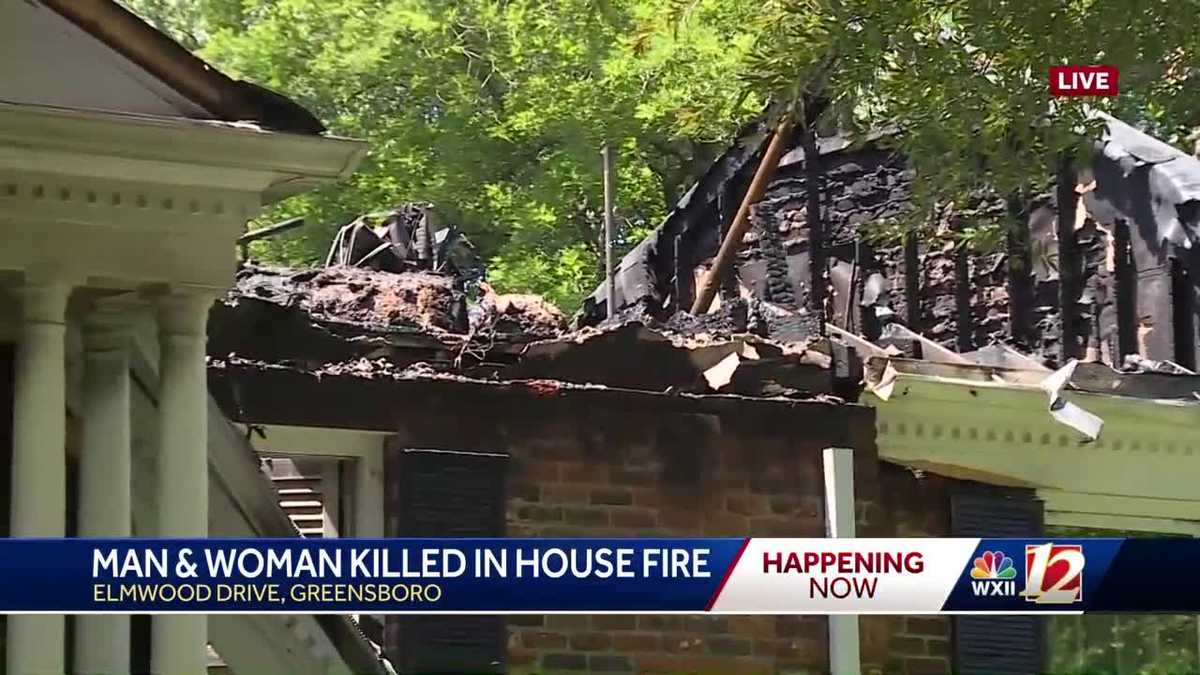 House fire claims lives of elderly Greensboro couple