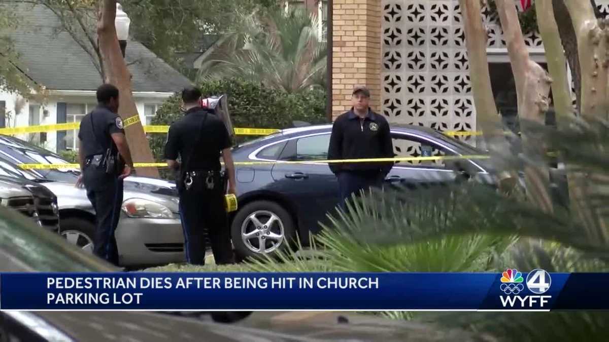 Person dies after being pinned by car in church parking lot, police say