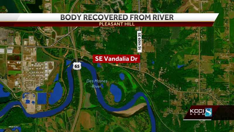 Authorities seeking help to identify body recovered from Des Moines River