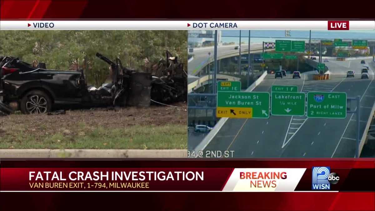 Man killed in crash near Van Buren exit off I794