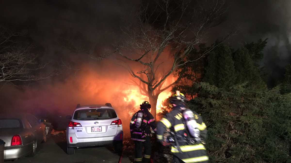 Uncut Video: 3-alarm Fire In Saugus