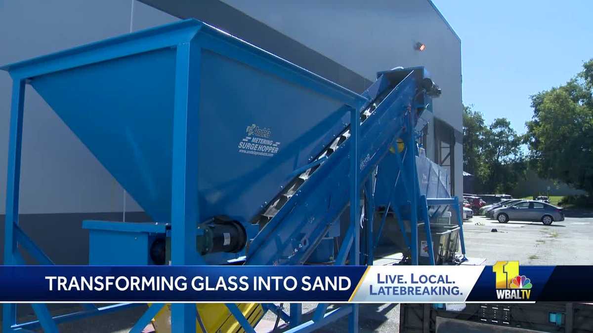 Goodwill gets machine to ensure glass doesn't end up in landfills