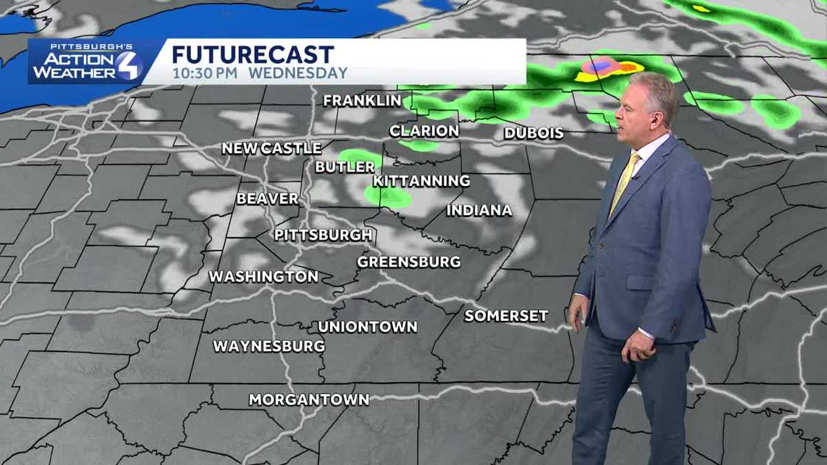Sunny & breezy Tuesday... Windy on Wednesday