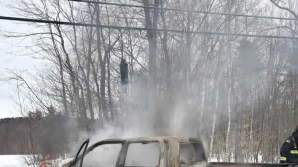 Gilmanton FD: Injuries reported after truck fire on Province Road