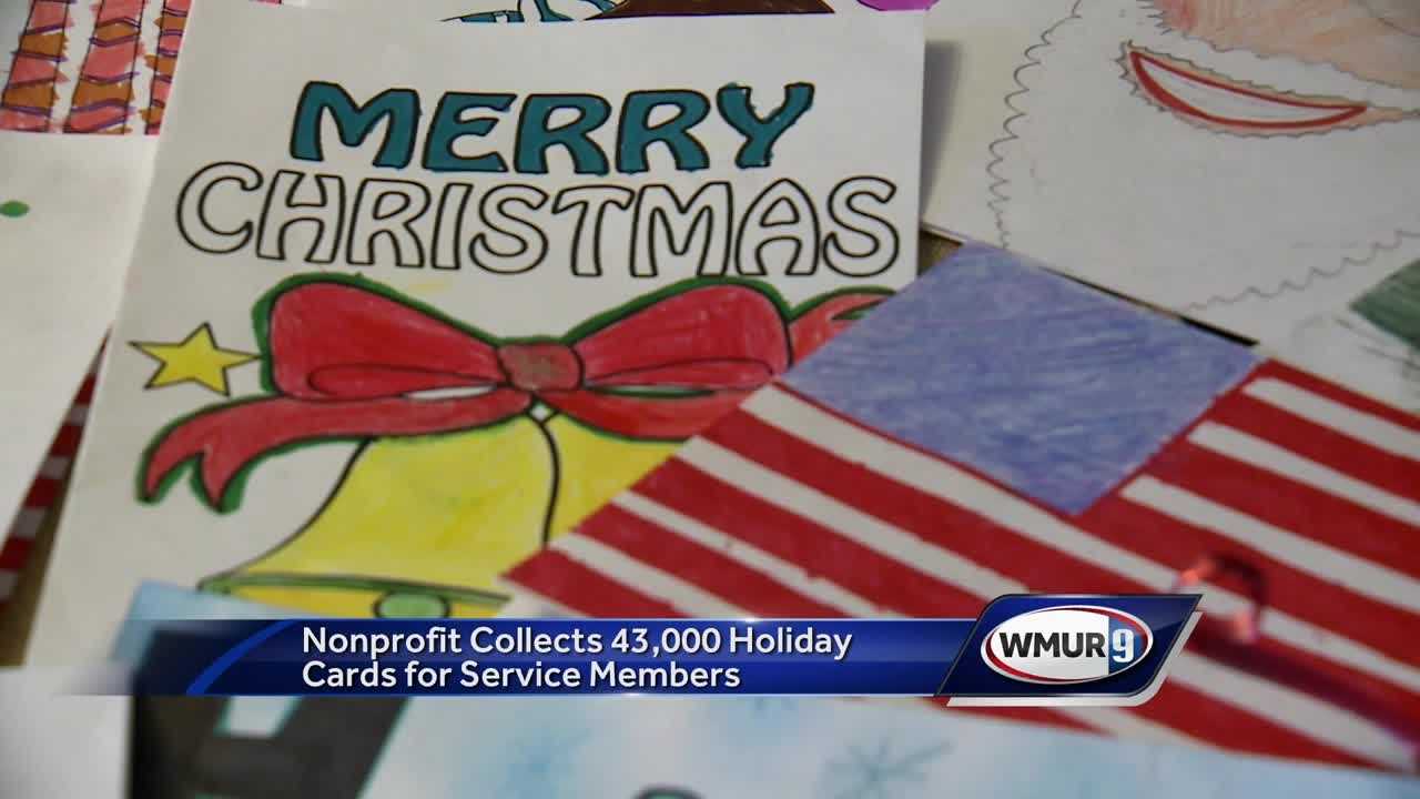 Nonprofit collects 43,000 holiday cards for service members