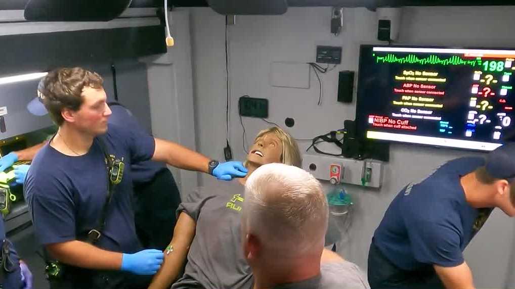 Simulation truck brings hands-on training to Iowa health care workers