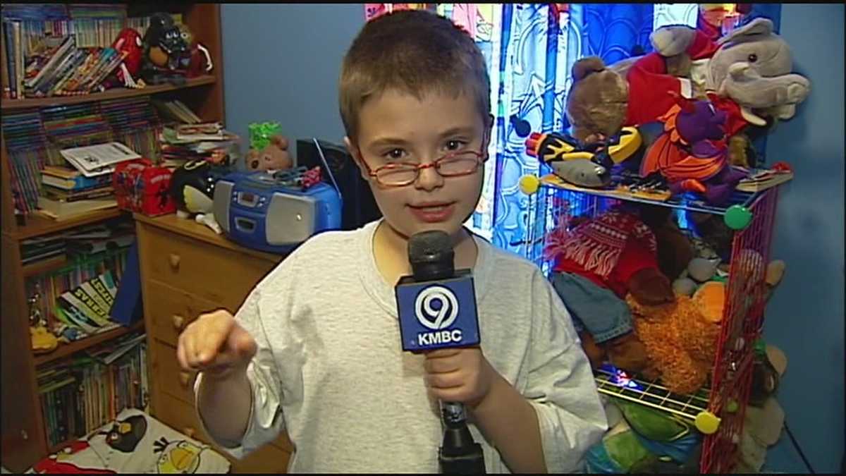 Young news fan shares passion for kmbc 9 news