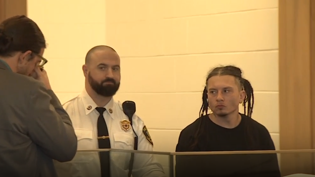 Man accused of assaulting girlfriend arrested after shooting at police