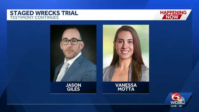 Defense raises new evidence issue in New Orleans staged wrecks case