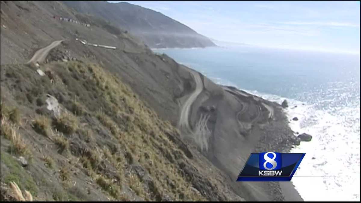 Mud Creek Landslide What's Big Sur's largest slide look like now?