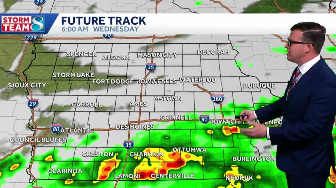 Des Moines weather: Another hot and breezy day before more rain chances ...