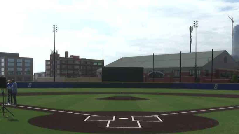 Creighton baseball opens new practice field near Charles Schwab Field