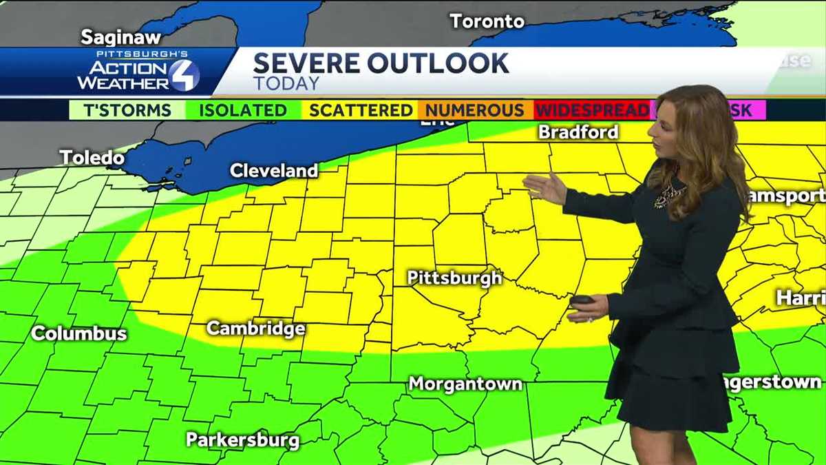 Pittsburgh’s Action weather forecast Chance for strong to severe Pittsburgh’s Action weather forecast Chance for strong to severe