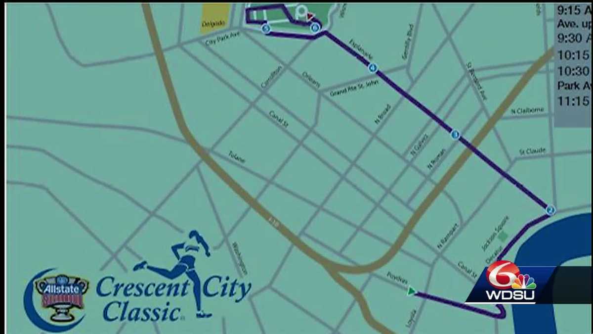 What to know Crescent City Classic traffic detours