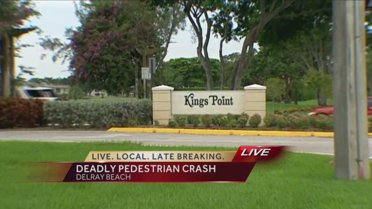 Pedestrian struck, killed in Delray Beach