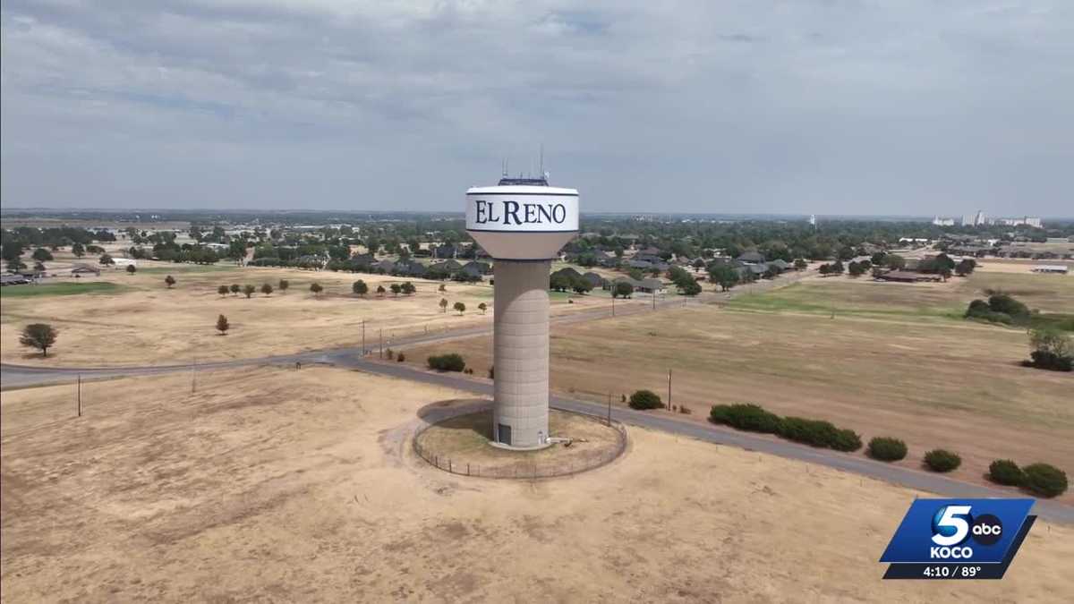 El Reno water leak drains water tower, closes schools and offices as crews hunt for source