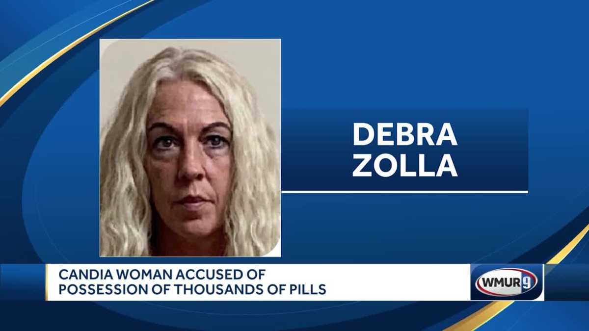 Candia woman accused of possession of thousands of muscle relaxer pills