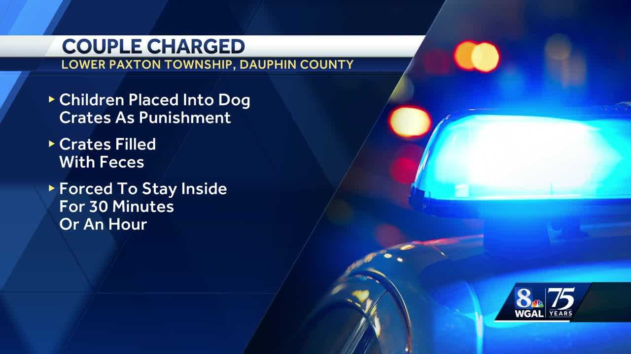 Dauphin County couple accused of locking children inside dirty dog crates - Vimarsana News