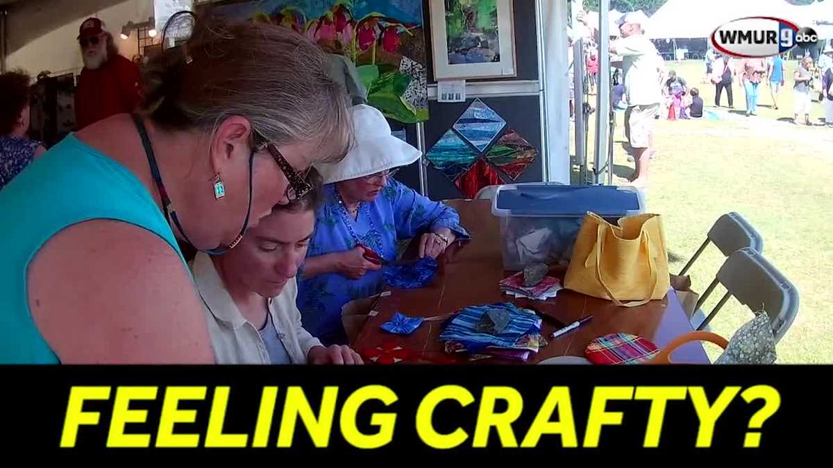 League of NH Craftsmen's Fair underway at Mount Sunapee Resort