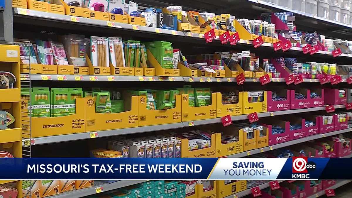 Missouri's 2025 back-to-school tax-free weekend starts Aug. 1. Here's what qualifies