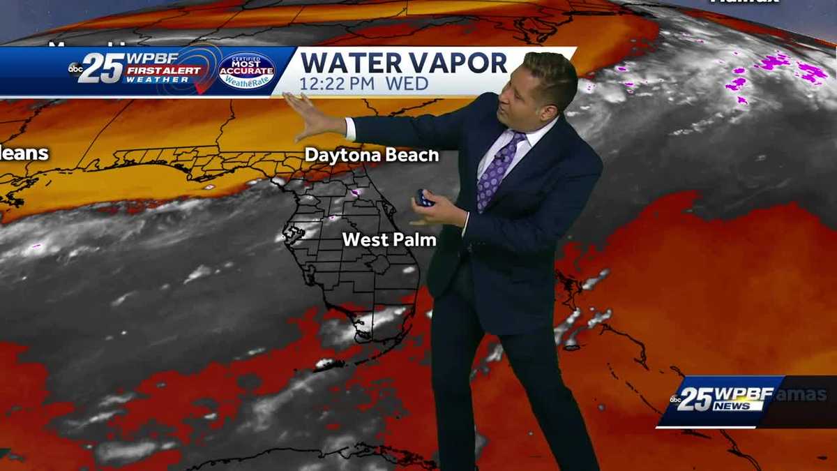 Showers and storms increasing the next few days