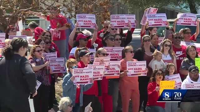 Nurses protest Hazel Hawkins decision to oppose bankruptcy - Vimarsana News
