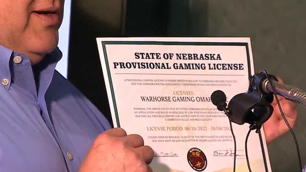Casino licenses issued: Nebraska’s WarHorse Gaming gets official green light