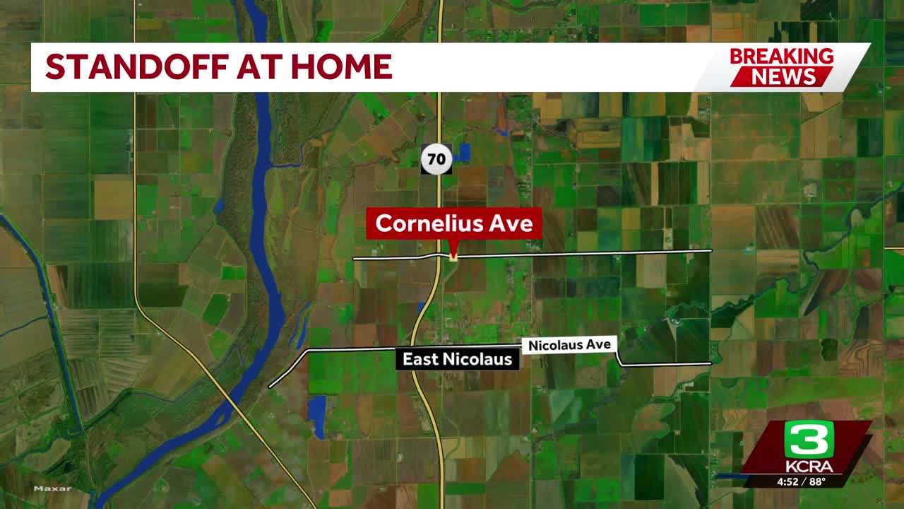 Sutter County standoff ends with alleged armed suspect in custody