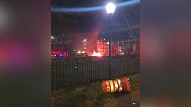 Car catches fire on Marquette campus - Vimarsana News