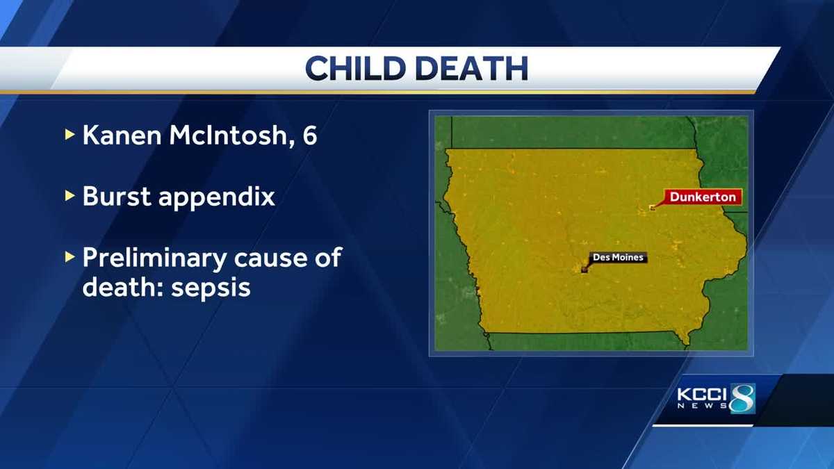 Medical Examiner blames child's death on burst appendix