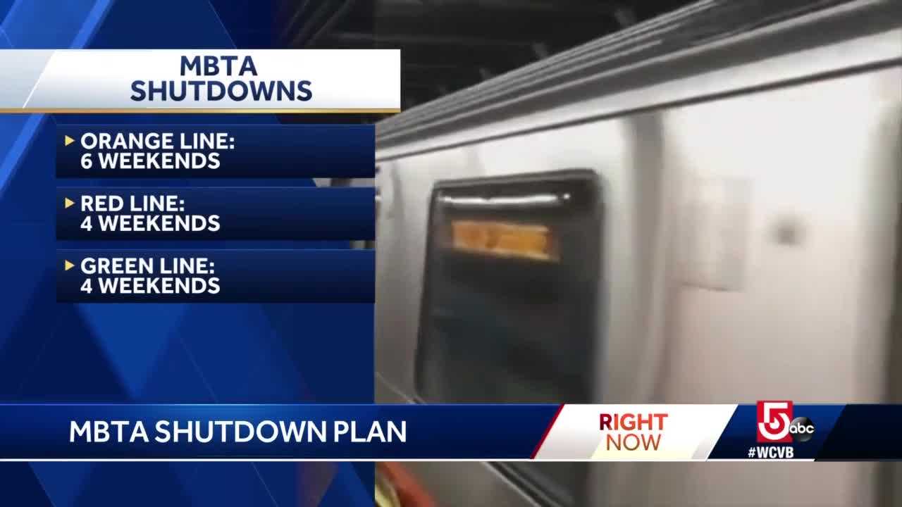 MBTA Proposes Shutdown Plan