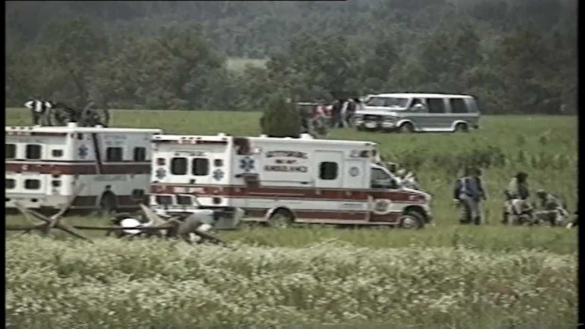 July 1995: Four people injured during Battle of Gettysburg reenactment