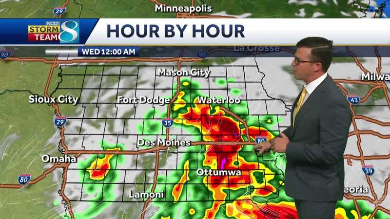 Iowa weather: The heat continues as strong storm chances return