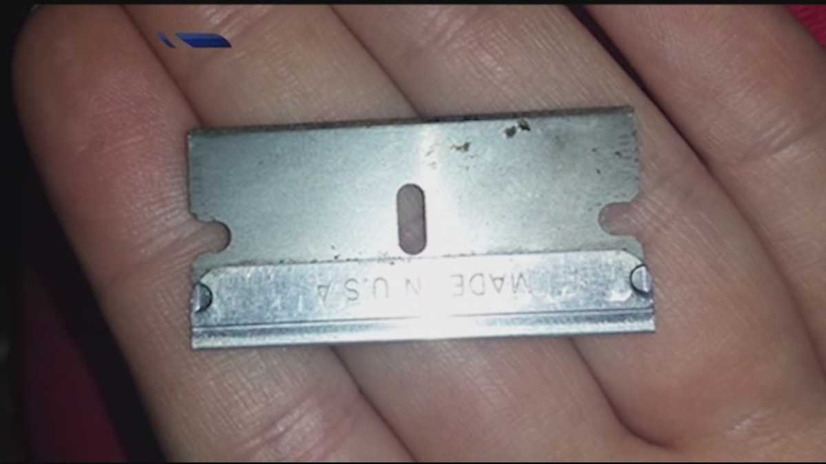 Razor blade found in candy bag in Hudson