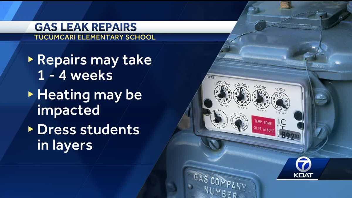 Incident causes gas leak at Tucumcari Elementary School
