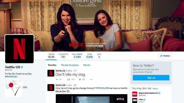 Netflix Twitter account hacked by OurMine