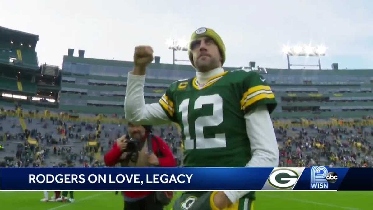 Aaron Rodgers says finishing career in Green Bay 'may not be a reality'